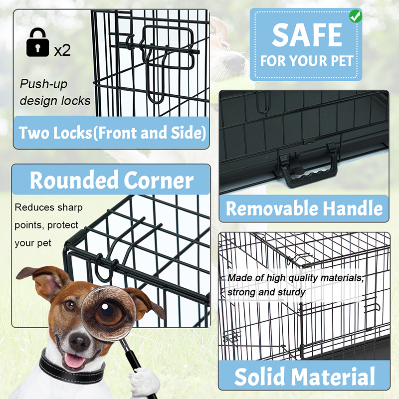 Cage madra miotail sreinge foldable Cage madra miotail sreinge foldable