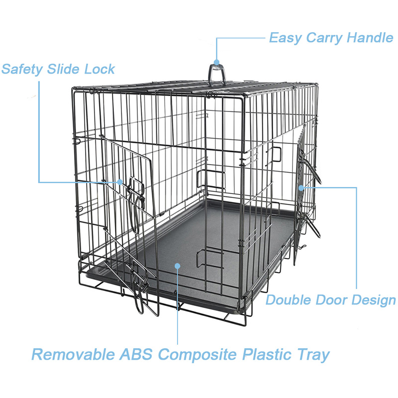 Cage madra miotail sreinge foldable Cage madra miotail sreinge foldable