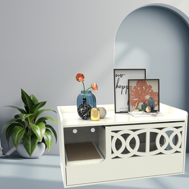 Leithris Níochán Hidden Enclet Fálú Bruscair Bruscair Troscán Caibinéid Cat Cage Leithris Níochán Hidden Enclet Fálú Bruscair Bruscair Troscán Caibinéid Cat Cage