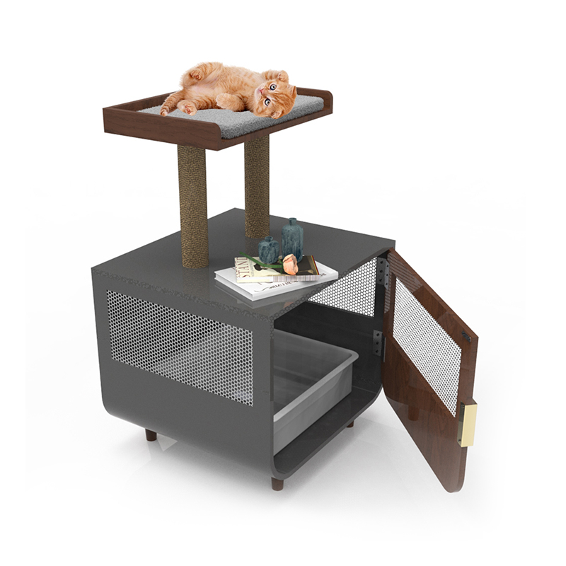 Cage Cat Troscán Seomra Níocháin Hidden le Comh -Aireachta Bruscair Cage Cat Troscán Seomra Níocháin Hidden le Comh -Aireachta Bruscair