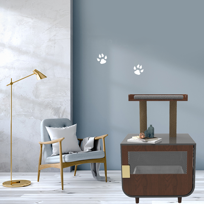 Cage Cat Troscán Seomra Níocháin Hidden le Comh -Aireachta Bruscair Cage Cat Troscán Seomra Níocháin Hidden le Comh -Aireachta Bruscair