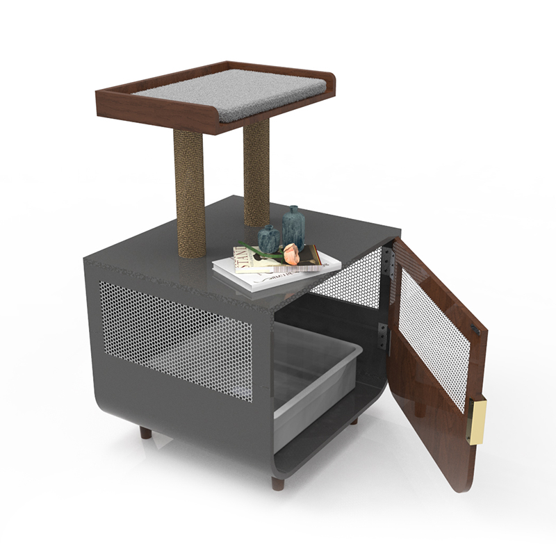 Cage Cat Troscán Seomra Níocháin Hidden le Comh -Aireachta Bruscair Cage Cat Troscán Seomra Níocháin Hidden le Comh -Aireachta Bruscair