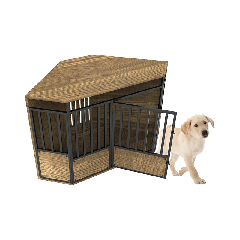 Tábla cúinne troscán faoi dhíon caighean mór madraí adhmaid Tábla cúinne troscán faoi dhíon caighean mór madraí adhmaid