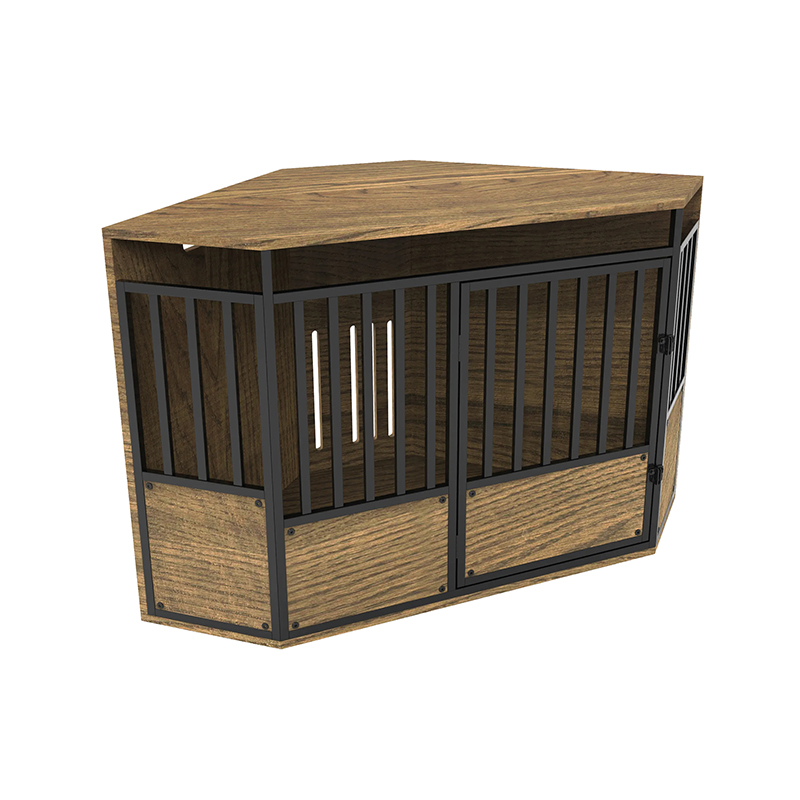 Tábla cúinne troscán faoi dhíon caighean mór madraí adhmaid Tábla cúinne troscán faoi dhíon caighean mór madraí adhmaid