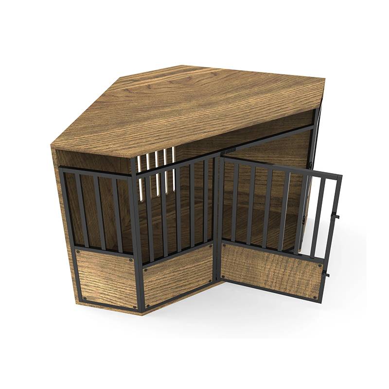 Tábla cúinne troscán faoi dhíon caighean mór madraí adhmaid Tábla cúinne troscán faoi dhíon caighean mór madraí adhmaid