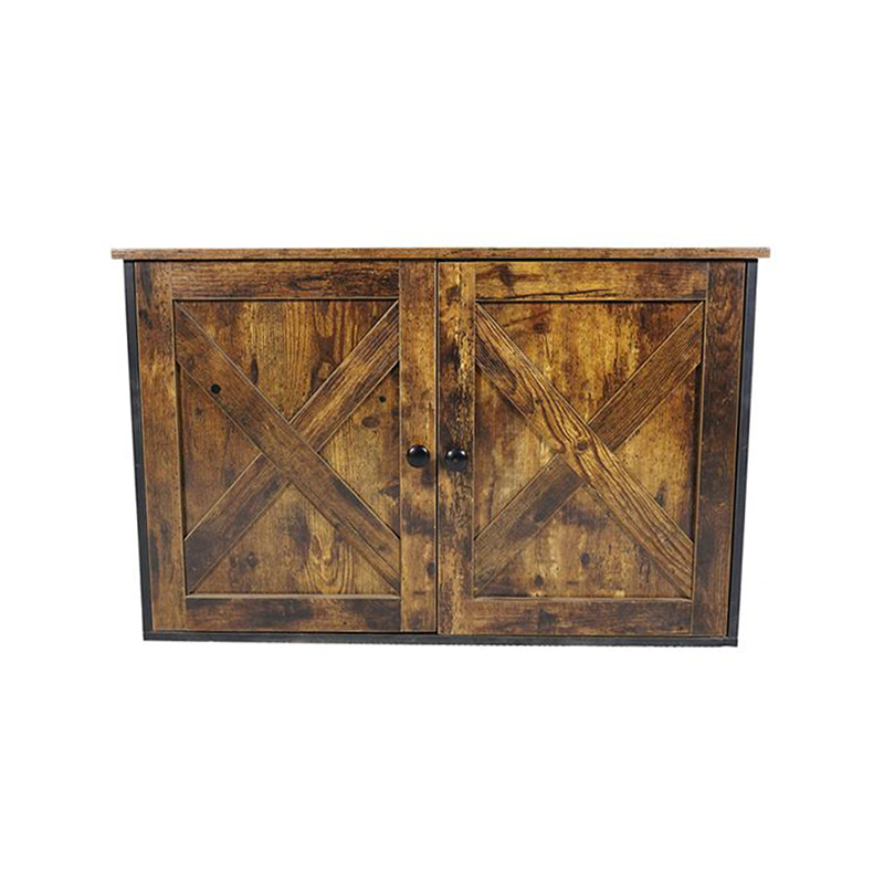 Cait troscáin faoi dhíon cage le comh -aireachta bruscair deighilte