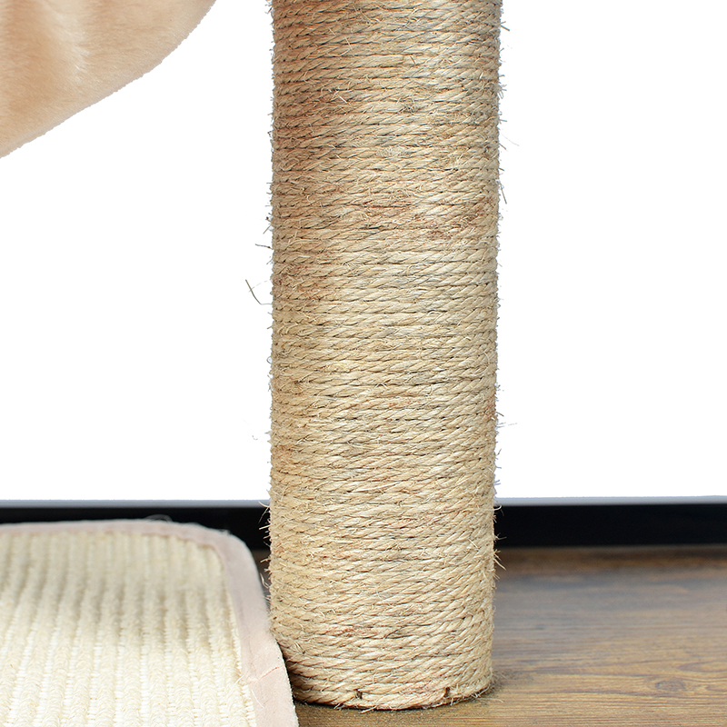 Túr Cat faoi Dhíon Crann cat condo le hammock & comh -aireachta bruscair Túr Cat faoi Dhíon Crann cat condo le hammock & comh -aireachta bruscair