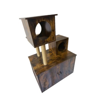 Conas Caitheamh agus Cuimilt a Chosc ar Phost Scratching an Cat Tree?