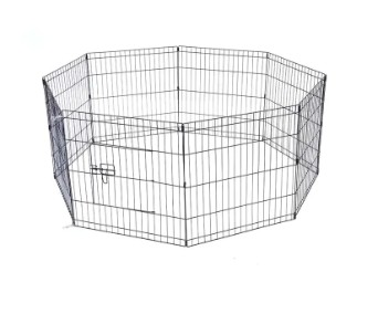 An bhfuil an Playpen Madraí Miotail Infhillte éalaithe?